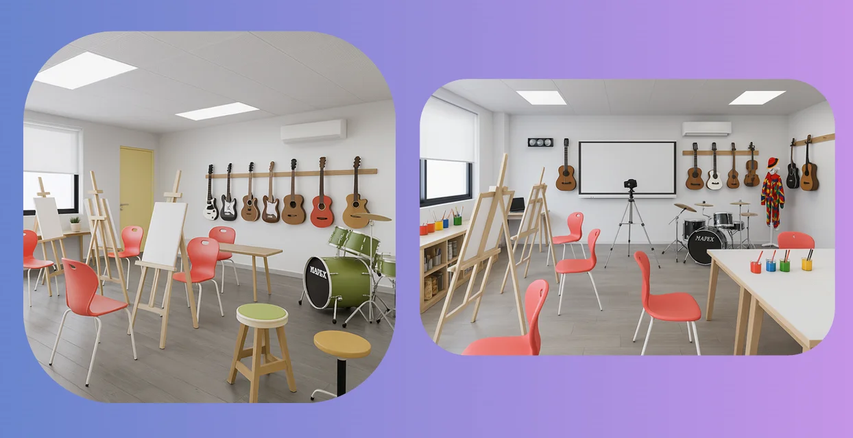Sala de Arte y Música EDU21 - Espacio multidisciplinario artístico